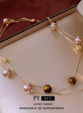 铜合金项链A001 时尚轻奢气质百搭优雅精致项链