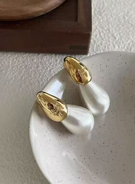 铜合金耳环H379 时尚轻奢气质百搭优雅精致优雅耳环