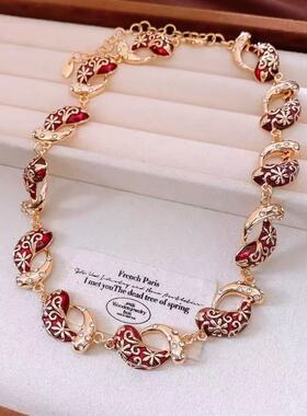 铜合金项链D346 时尚轻奢气质百搭优雅精致项链