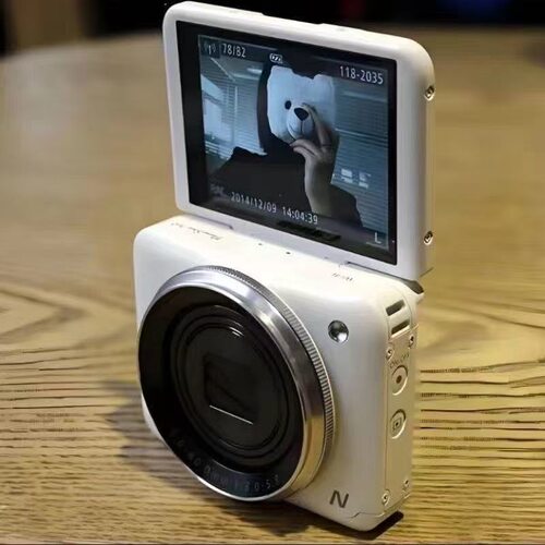 白鹿同款9800W高清像素美颜翻转翻盖自拍复古学生CCD数码相机便携