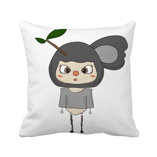 动物考拉大自然懒惰叶子悠悠 方形抱枕睡眠靠枕沙发靠垫双面含芯