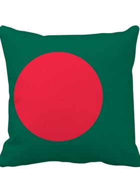 家象征符号图案方形抱枕靠枕沙发靠垫双面含芯礼物学校幼儿园装饰