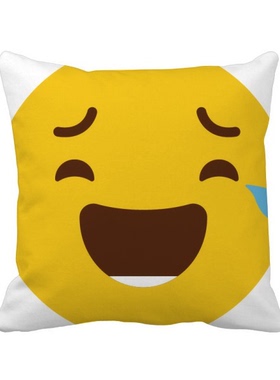 表情包插画图案方形抱枕靠枕沙发靠垫双面含芯礼物学校幼儿园装饰
