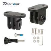 支架修补件 三叉铝合金固定夹运动相机前灯安装 码 表架下挂接头吊装