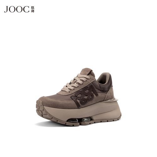 JOOC玖诗厚底阿甘鞋舒适休闲鞋