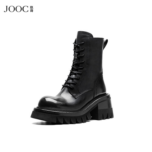 JOOC/玖诗厚底英伦风女鞋