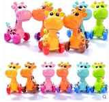 Заводная игрушка для мальчиков и девочек, жираф, 3-6 лет