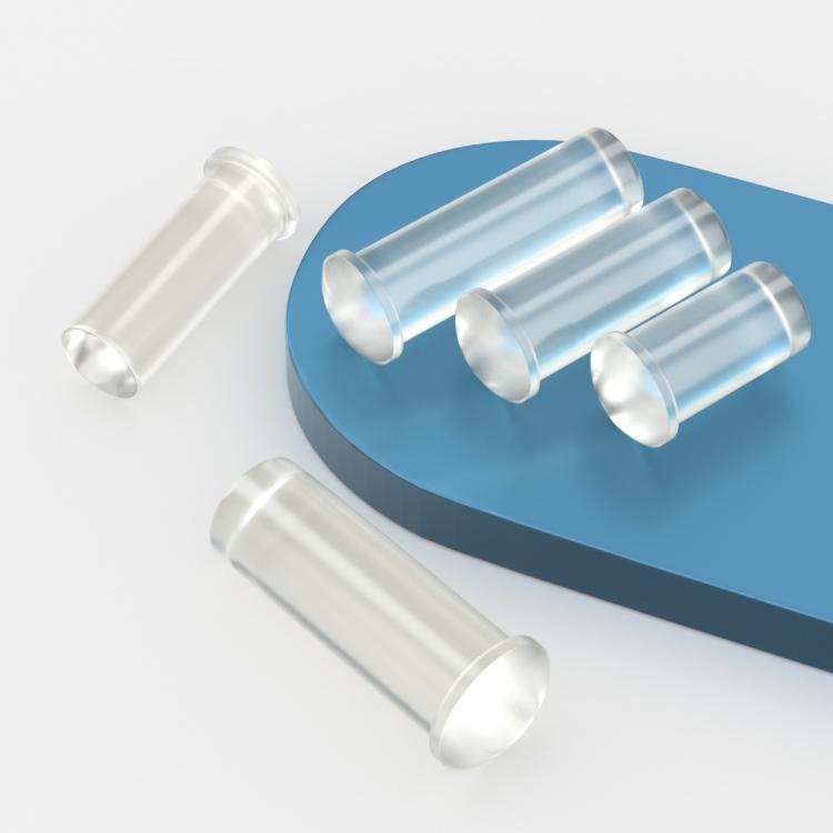 圆头PC透明导光柱LED贴片导光柱