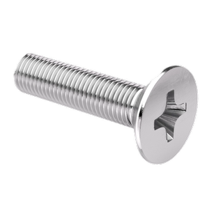 QD304不锈钢十字沉头小螺丝平头电子机螺钉大全M1M2M3M4M5M6M8M10