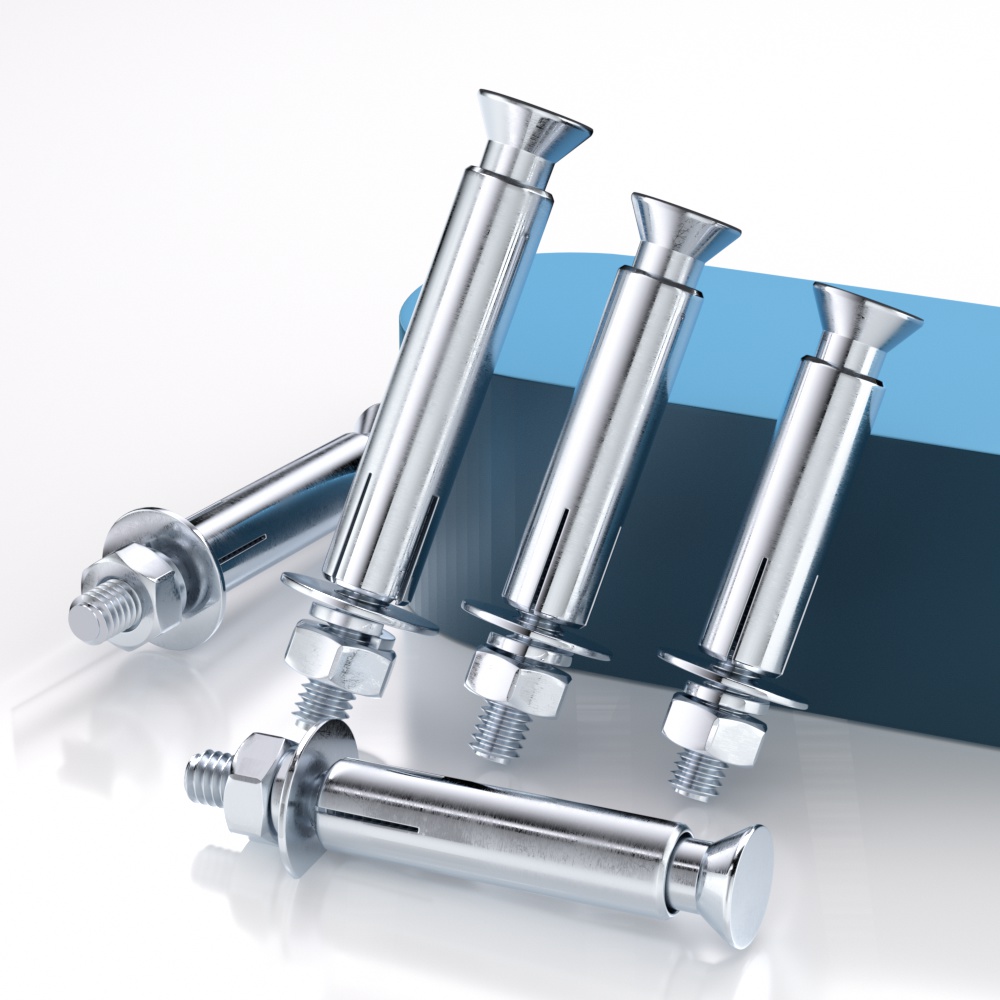 壁虎镀锌拉爆国标金属膨胀