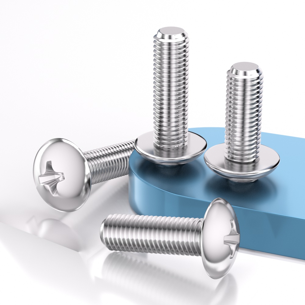 十字螺丝不锈钢大扁头