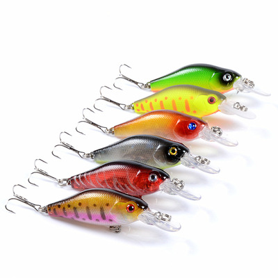 路亚饵摇滚Crank塑料鱼饵7cm/6.8