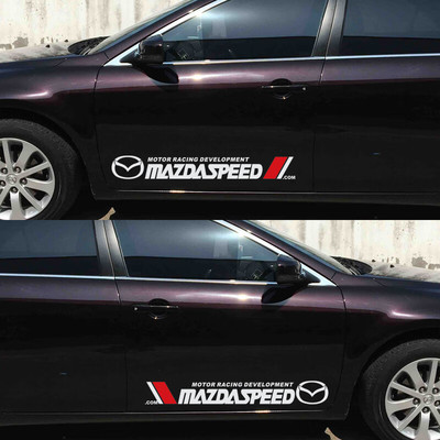 马自达32 6车门贴纸改装拉花CX-5 4昂克赛拉阿特兹个性划痕汽车贴