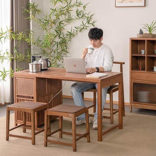 祥福日暄阳台简约民宿茶桌椅组合