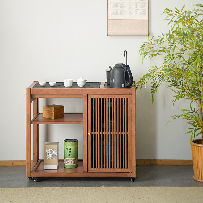 祥福长乐泡茶柜智能茶台家用简约边几轻奢茶水柜阳台茶车移动茶几,住宅家具,茶几,淘宝优惠券,粉丝福利购,淘宝优惠卷