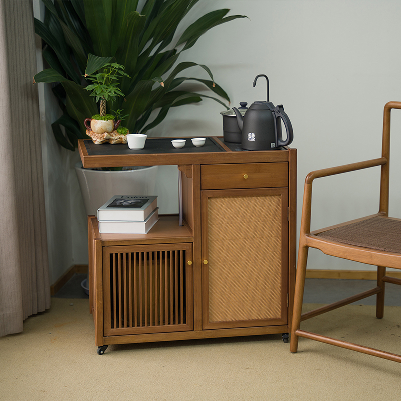 祥福家用一体茶水柜现代阳台茶车