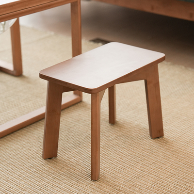 祥福楠竹材质阳台客厅中式小竹凳