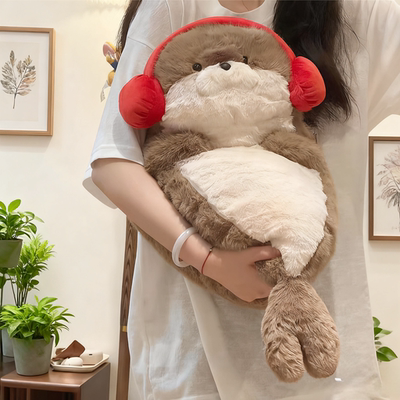 可爱海豹超大玩偶睡觉抱靠枕娃娃抱枕床上女生专用床头宿舍学生