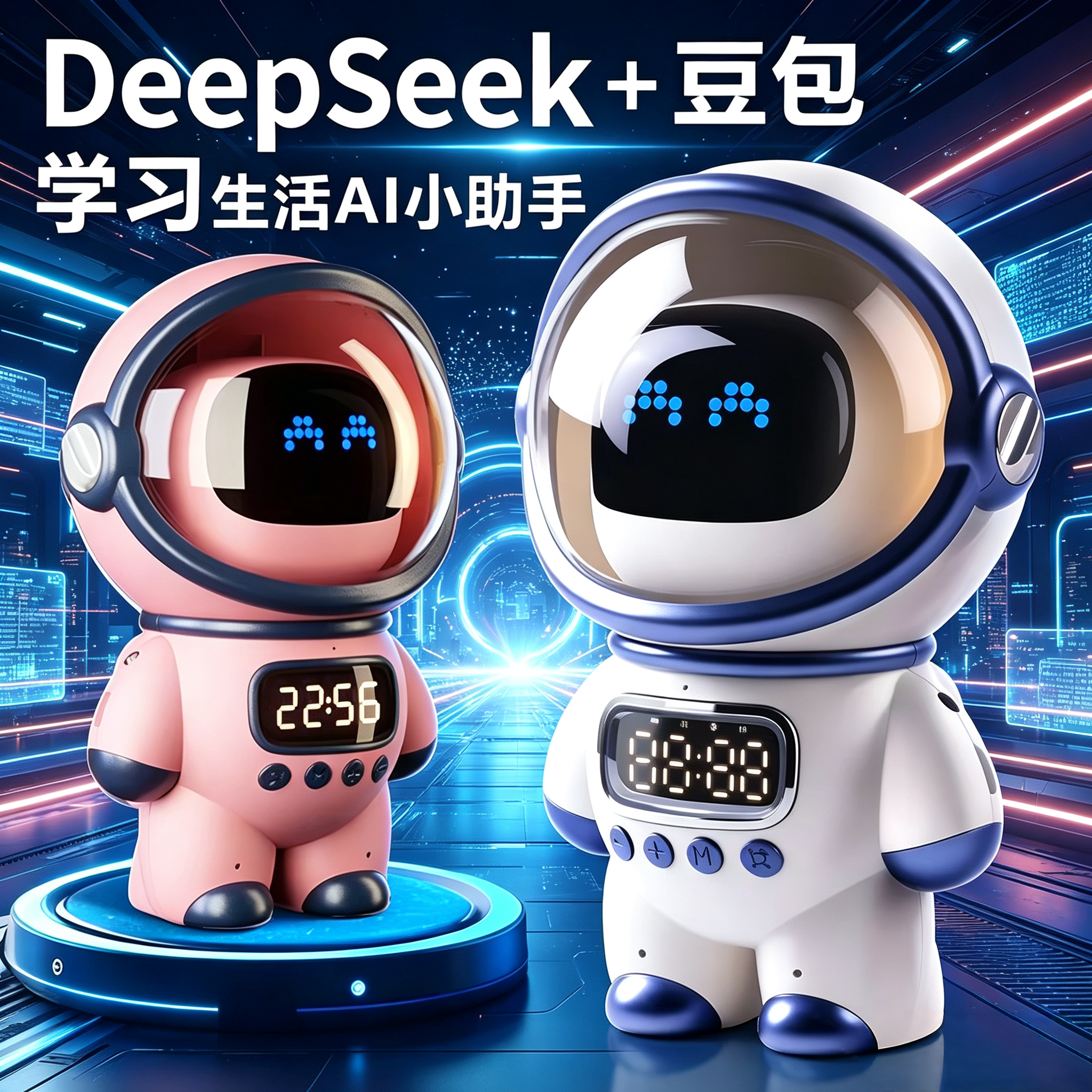 DeepSeek豆包ai智能对话玩具聊天小机器人工陪伴学习礼物儿童男生