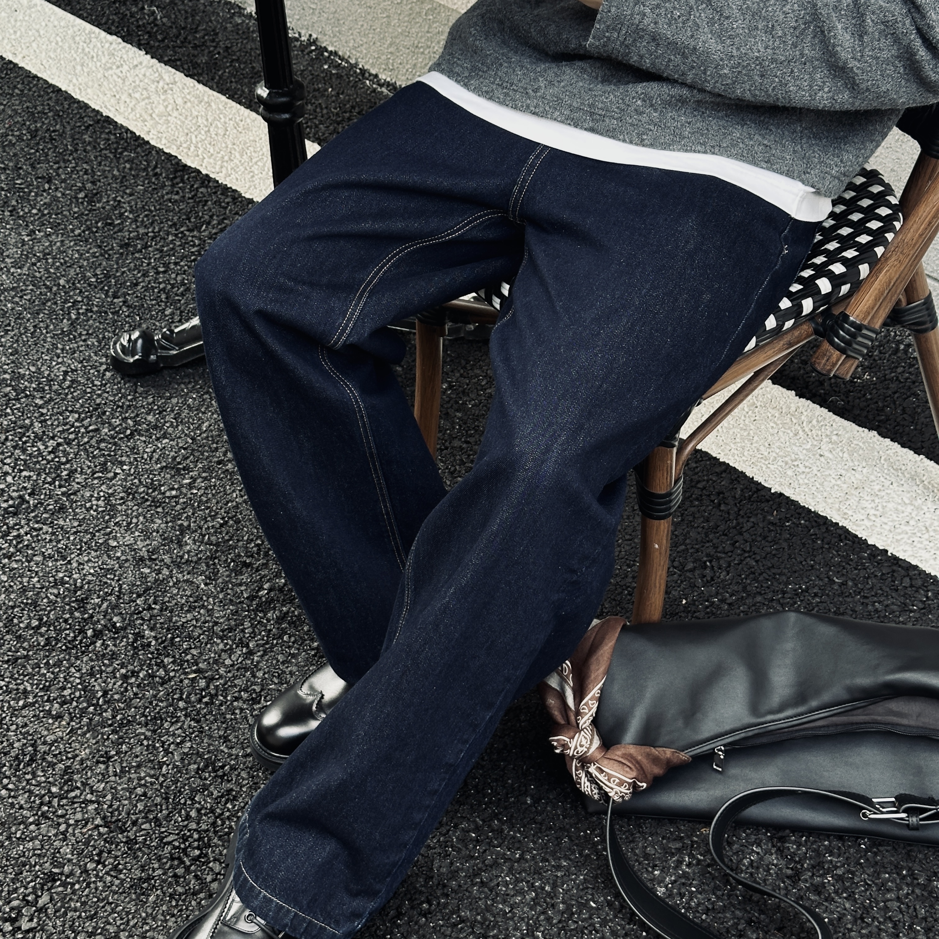 TAKYE 直筒微喇·原牛牛仔裤