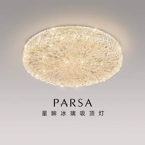 卧室吸顶灯 现代简约轻奢高级感主卧房间灯2025新款全光谱灯