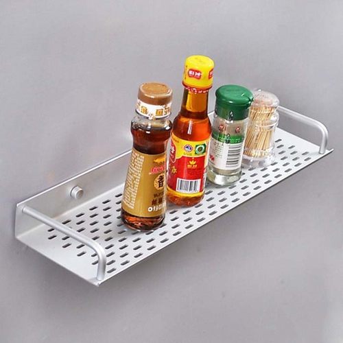 太空铝实心铝板壁挂置物架浴室