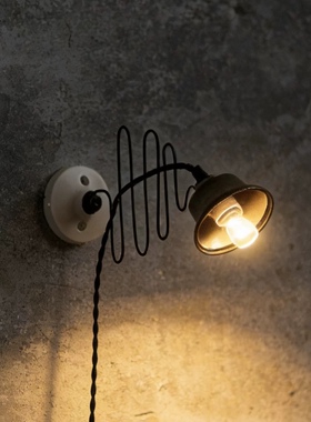 中古工业风壁灯 茶室咖啡店餐厅糖水铺商用装饰灯 小众氛围感灯具