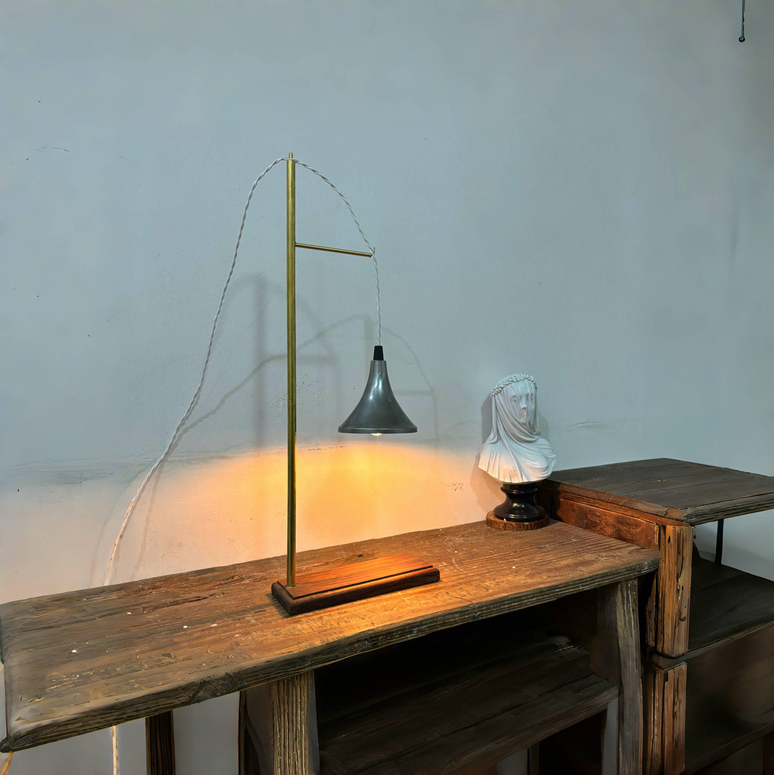 中古风纯手工复古书房卧室床头灯客厅沙发旁氛围感装饰立式台灯,家装灯饰光源,装饰落地灯,淘宝优惠券,粉丝福利购,淘宝优惠卷