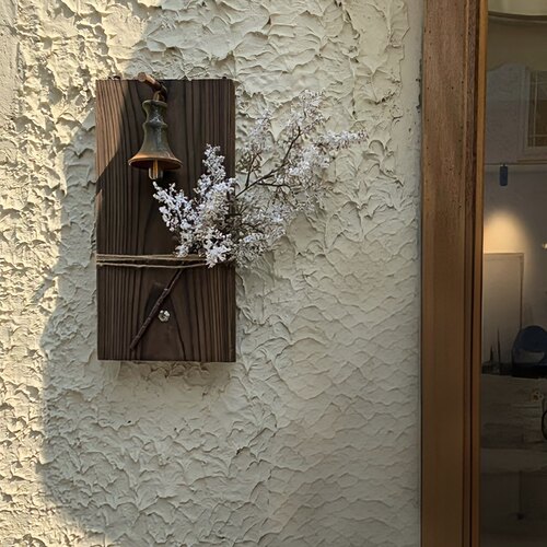 中古手作木板灯圣诞礼物手工复古做旧壁灯氛围桌面灯原木民宿装饰