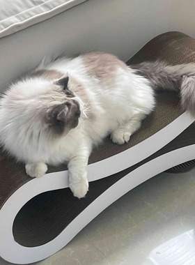 petfusion 八字猫抓板 模切bb楞 86*30cm 重4.6kg 承重150斤 顺丰