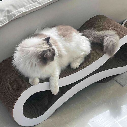 petfusion 八字猫抓板 模切bb楞 86*30cm 重4.6kg 承重150斤 顺丰