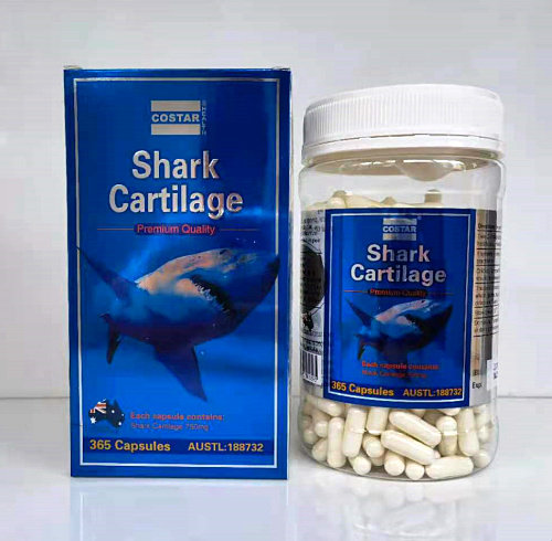 澳洲鲨鱼软骨粉胶囊 软骨素 澳大利亚原装正品保健品750mg*365粒