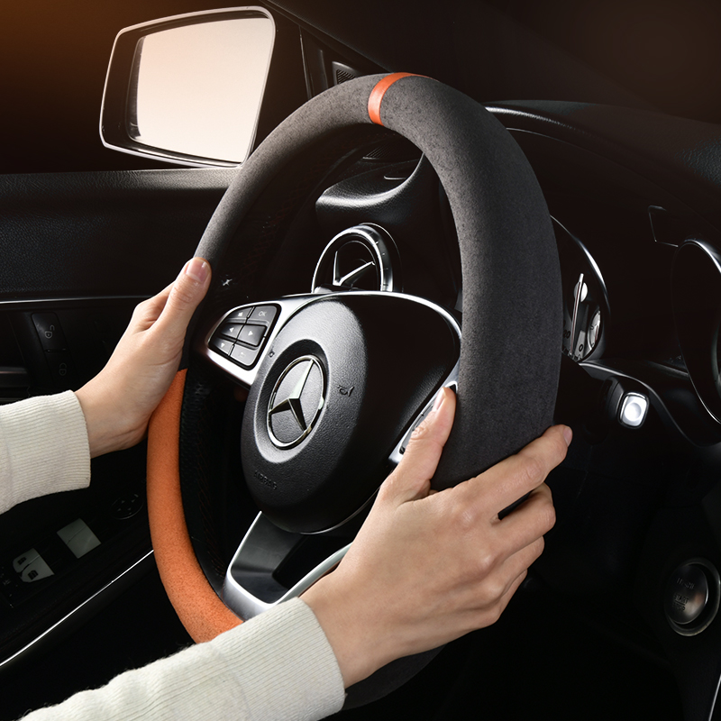 比亚迪宋plus方向盘套宋L冬季玉兔短绒宋prodmi宋plusev保暖把套