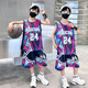 男孩夏季 背心夏装 中大童24号科比球衣 儿童无袖 男童篮球服速干套装