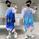 儿童篮球服套装 透气速干球衣中大童男孩训练服23号球服潮 男童夏季