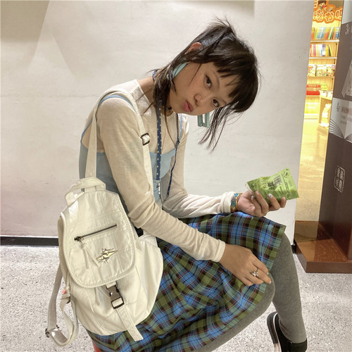 原创出街双肩包闪星背包