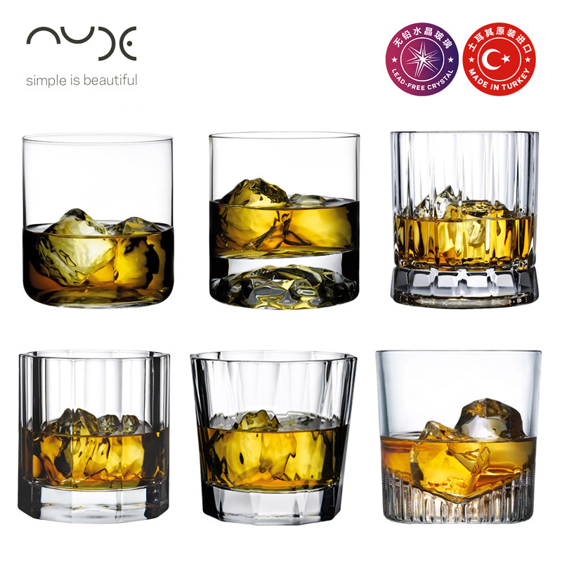 土耳其NUDE努德进口水晶威士忌杯白酒烈酒杯超薄威杯果汁杯水杯子,餐饮具,洋酒/威士忌杯,淘宝优惠券,粉丝福利购,淘宝优惠卷