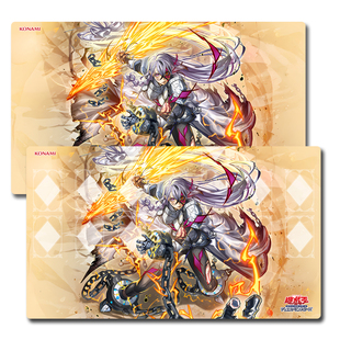 OCG对战垫 教导的雷霆弗勒德莉丝 游戏王决斗盘 卡牌DIY场地卡垫