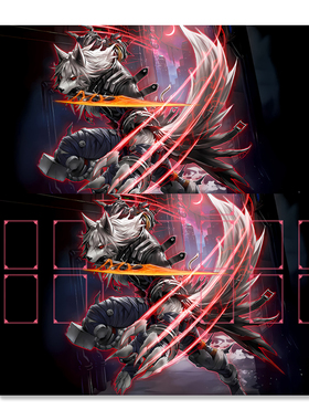 K9 对战垫 K9－ØØ号 猎手 Hound 游戏王决斗盘 卡牌DIY场地卡垫