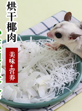 小宠物椰子丝零食椰子肉宠物零食