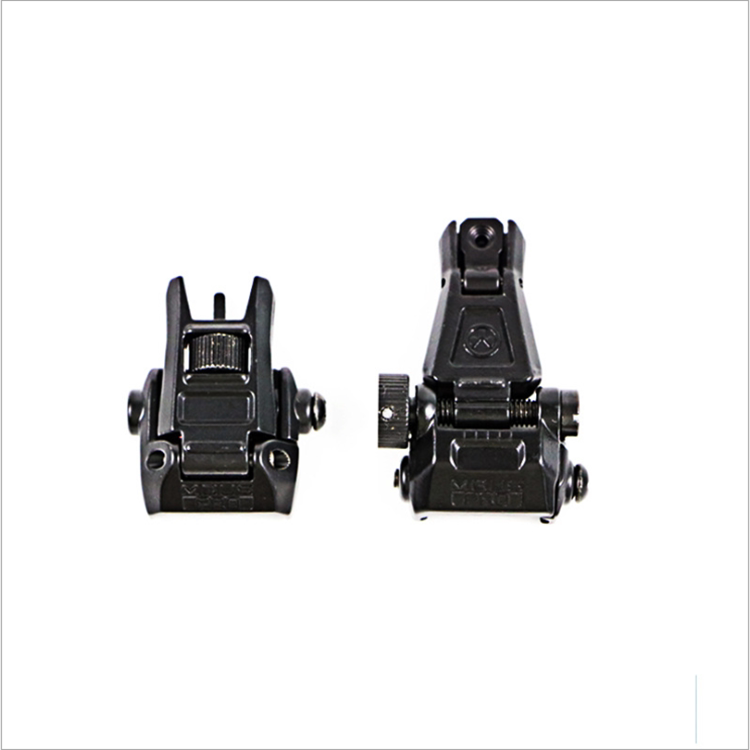 锦明89玩具改装金属瞄准器准星照门 pro金属机瞄折叠玩具机瞄