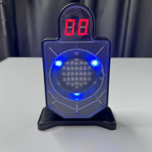 激光感应变色靶子计数玩具