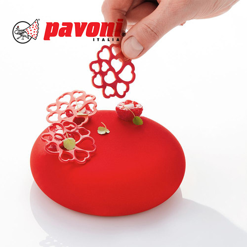 pavoni硅胶材质摆盘装饰爱心系列