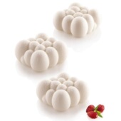 意大利Silikomart Cloud120 六连迷你祥云模具慕斯蛋糕模具SF274