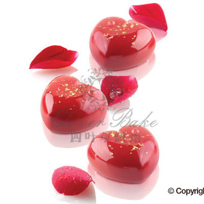 意大利 Silikomart Cupido  15连爱心模 硅胶模具45mm 30ML SF200