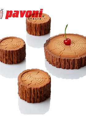 意大利Pavoni新品硅胶模具-枯木木桩-Foresta-KE100-PX43112