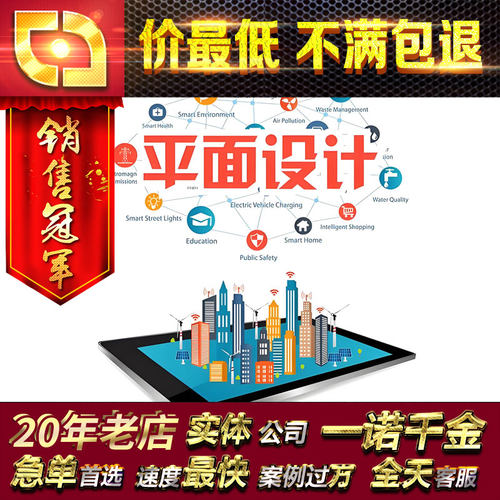 PS企业宣传册画册三折页单页彩页DM排版海报菜单卡劵效果图UI设计