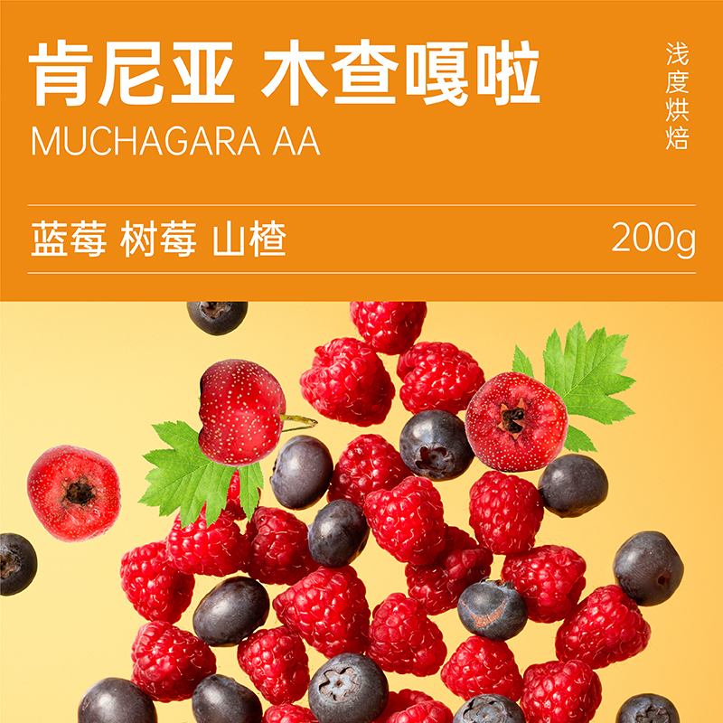 北欧青蛙咖啡熟豆树莓蓝莓