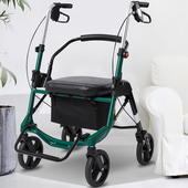 埃立娇买菜手推车助行车拐杖购物车S228轻便加宽轮椅坐