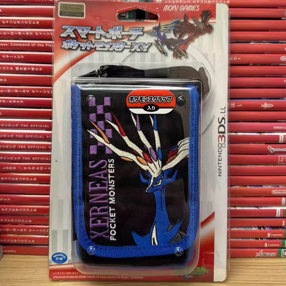 【任天堂3DS周边】 新大三老大三 3DSll  宝可梦X 口袋妖怪收纳包